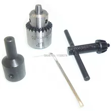 

Watchmakers Electric Drill Chuck Clamp 0.3-4mm Jt0 Taper Mounted Micro Drill Chuck Key + 5mm Shaft Coupling Motor Connector Rod
