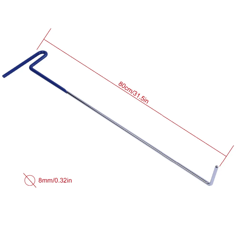 Супер PDR инструменты 11 шт. Синий Профессиональный Лом крючки стержни PDR крюк стержни Нержавеющая сталь Авто безболезненные вмятин ремонтные Инструменты Наборы