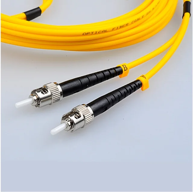 5pcs/lot 3 Meter ST/UPC ST/UPC Fiber connector cable Fiber optic connectors Single mode single