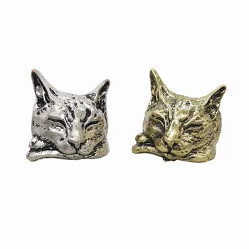 

Wholesale Vintage Jewelery Lazy Cat Ring Adjustable Retro Rings For Women Men Cute Animal Jewellery Anillos Mujer Warcraft