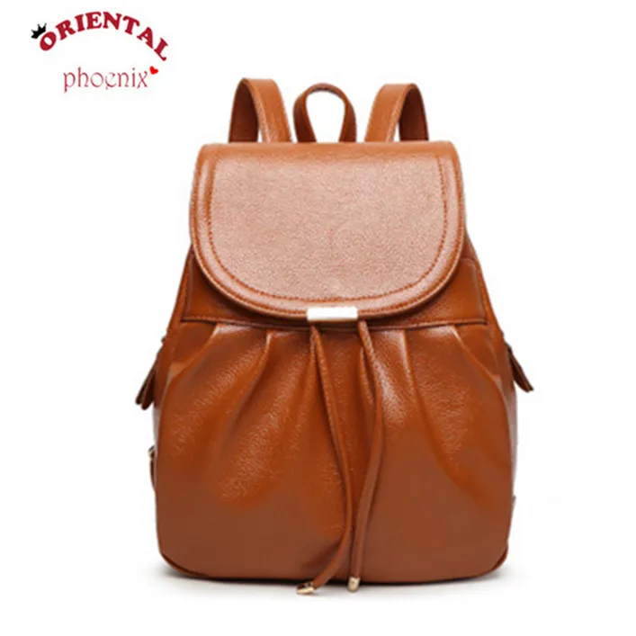

Women Backpack High Quality PU Leather Mochila School Bags For Teenagers Girls Top-handle Backpacks Herald Fashion