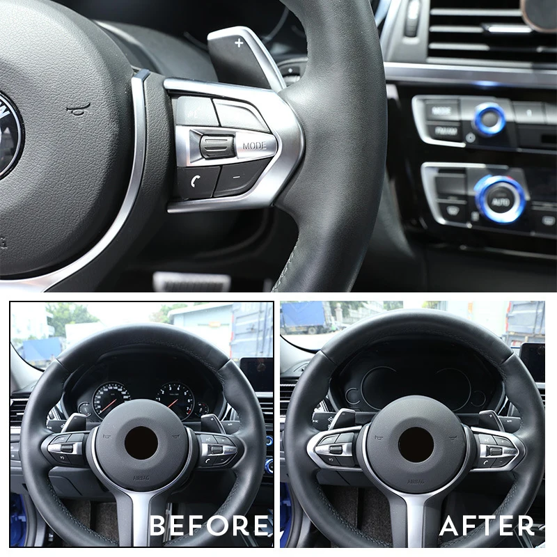 Углеродное волокно для Bmw F20 F22 F21 F30 F32 F33 F36 F06 F12 F13 X5 F15 X6 F16 украшение рулевого колеса