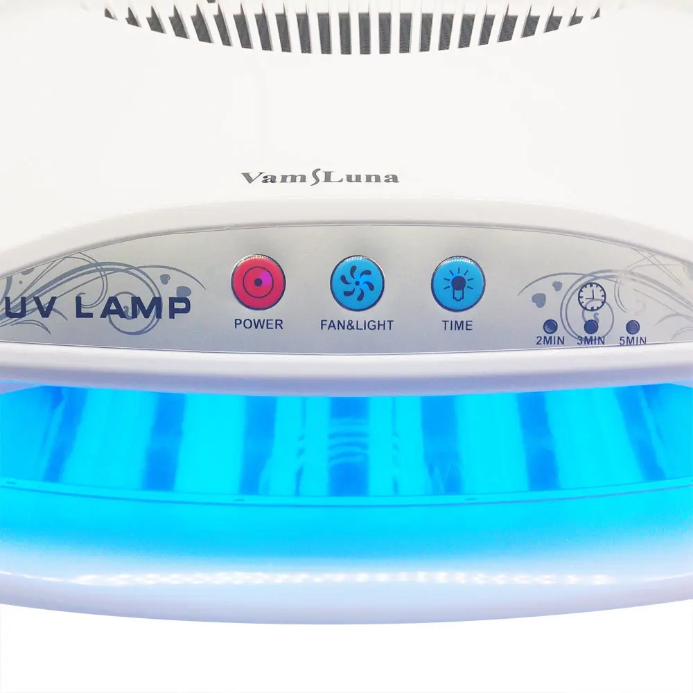 Mãos com Ventilador Elétrica do Manicure para Curar a Ferramenta da Arte do Gel uv do Unha da Lâmpada 54w para 2 Gel do Unha com Parte Secador Temporizador Máquina Unha com Parte Inferior & do 2 Beleza e saúde