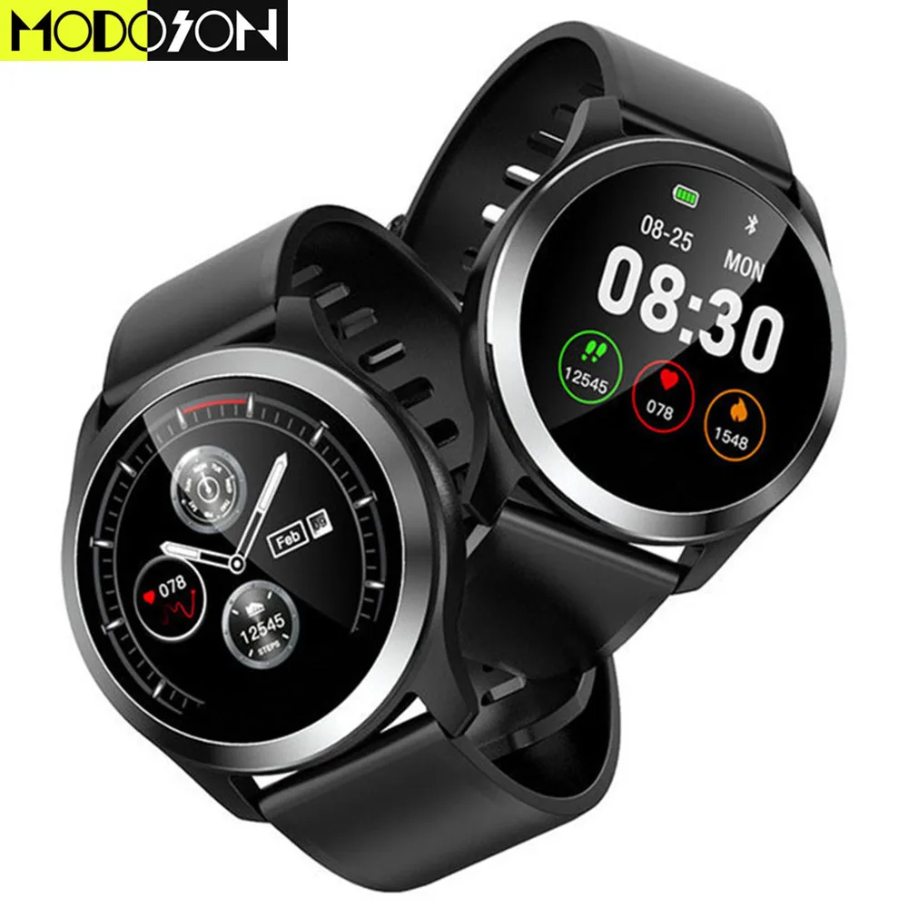 Умный Браслет MODOSON Z03 спортивный фитнес трекер с пульсометром Smartband часы для