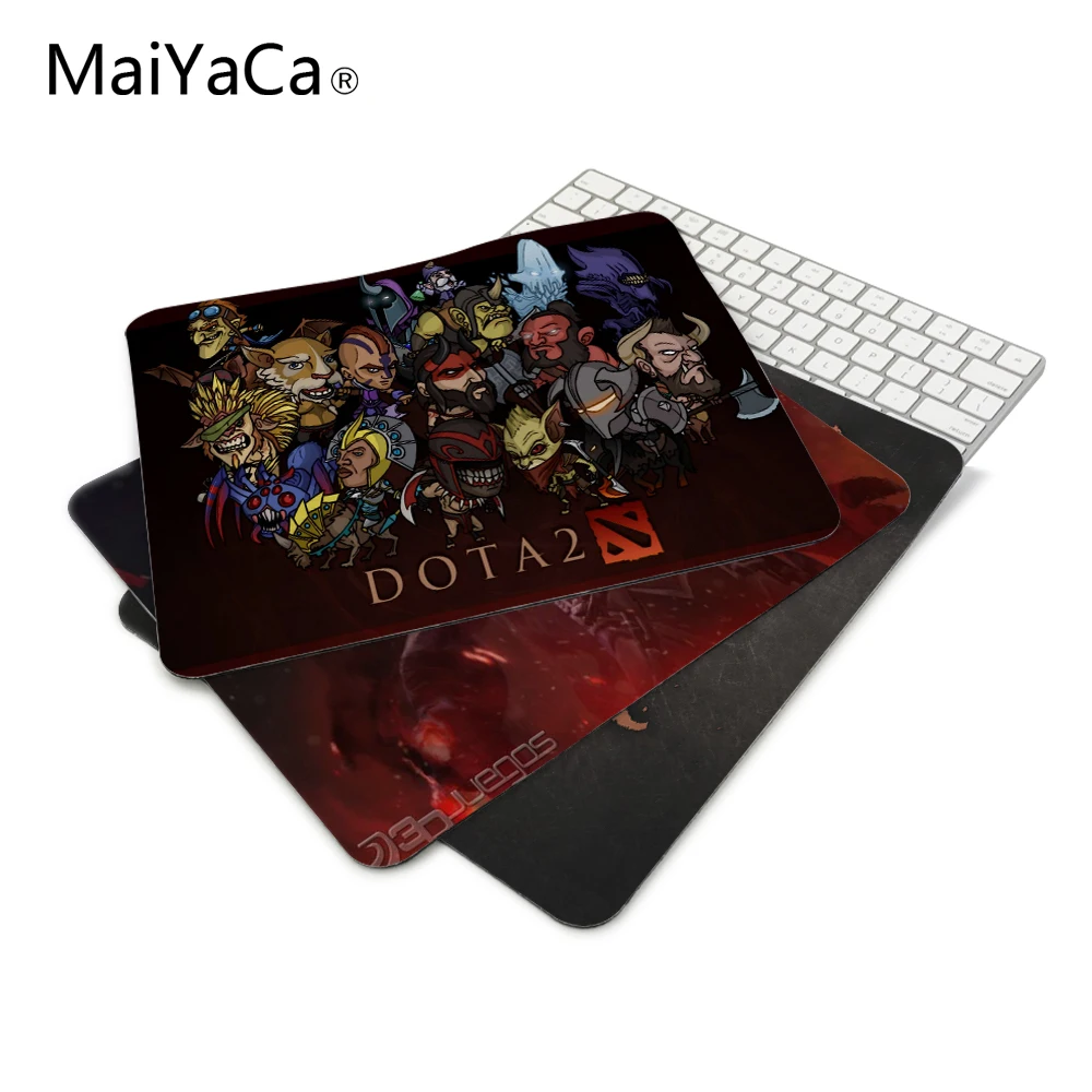 Games theme Dota 2 mouse pad 180 * 220 * 2mm or 250 * 290 * 2mm Gaming