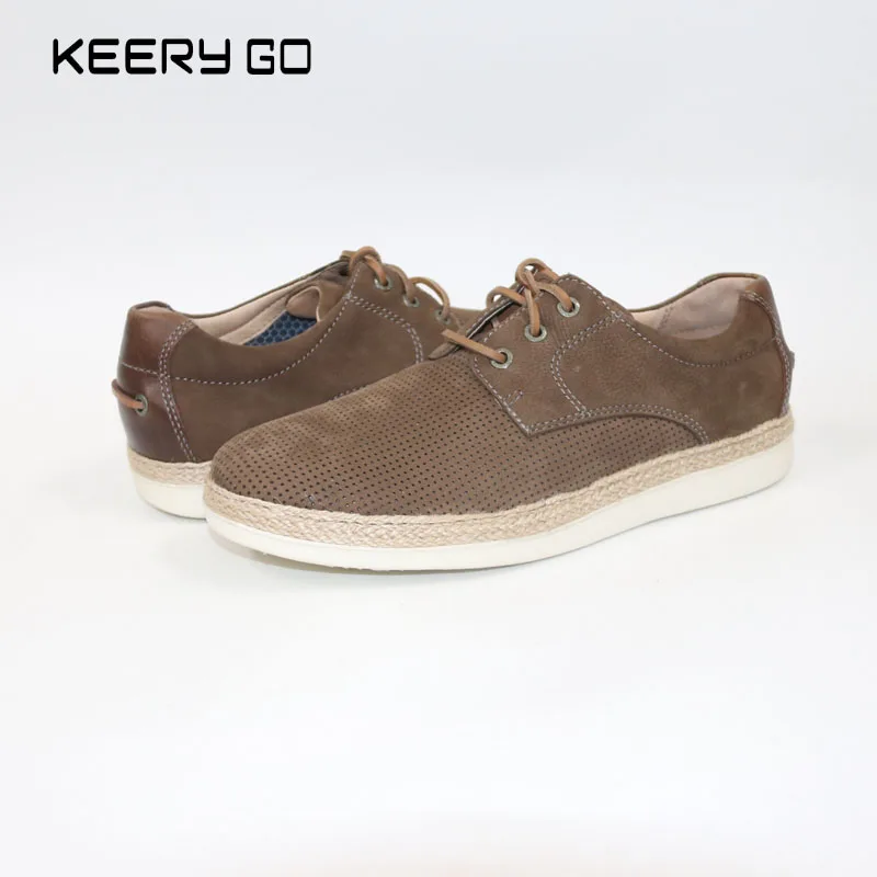 

New high-end cowhide lounge casual shoes are fashionable and comfortable