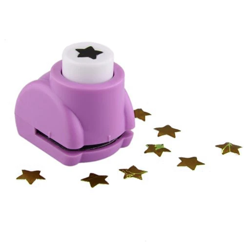 

Kid Child Mini Printing Paper Hand Shaper Scrapbook Tags Cards Craft DIY Punch Cutter Tool (Star)