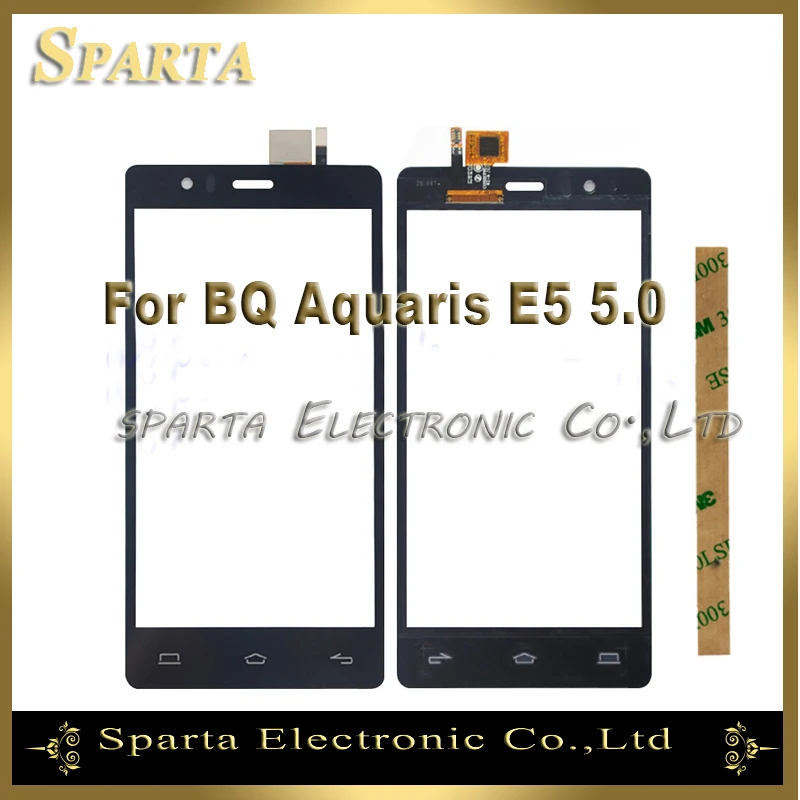

5.0 Inch Touch Screen For BQ Aquaris E5 Touch Screen Sensor Front Glass Penal NO LCD