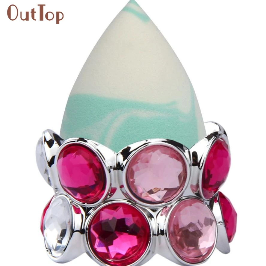 

Beautiful Women Amazing Makeup Beauty Stencil Egg Powder Puff Sponge Display Stand Drying Holder Rack F21X18