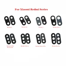 Стеклянная линза для задней камеры с клейкой наклейкой для Xiao mi Red mi 6 6A 6 Pro 7 S2 Y2 Red mi Note 5 6 Pro 7 mi A2 Lite