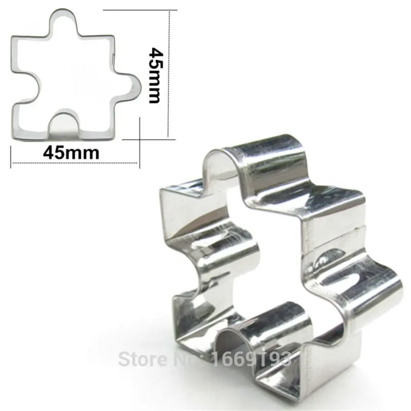 Puzzle Shape Sugarcraft Cake Decorating Fondant Cutters Tool Cookies And Muffins Craft Molds,Direct Selling