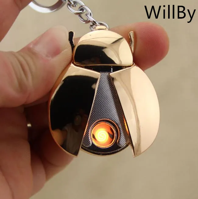 

Creative Personality Beetle Shape Cigarette Lighter USB Charging Lighter