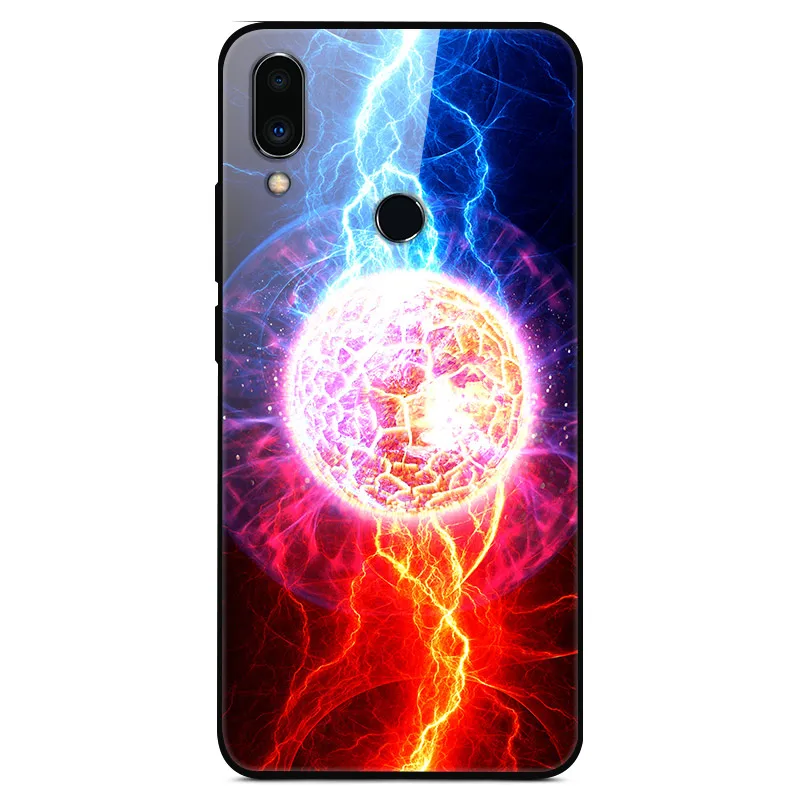 28 B для Meizu Note 9 Note9 чехол стекло Coque жесткий чехол для телефона для Meizu M9 Note чехол M9Note M 9 Note мягкая рамка чехол Мода 6,2 - Цвет: 28