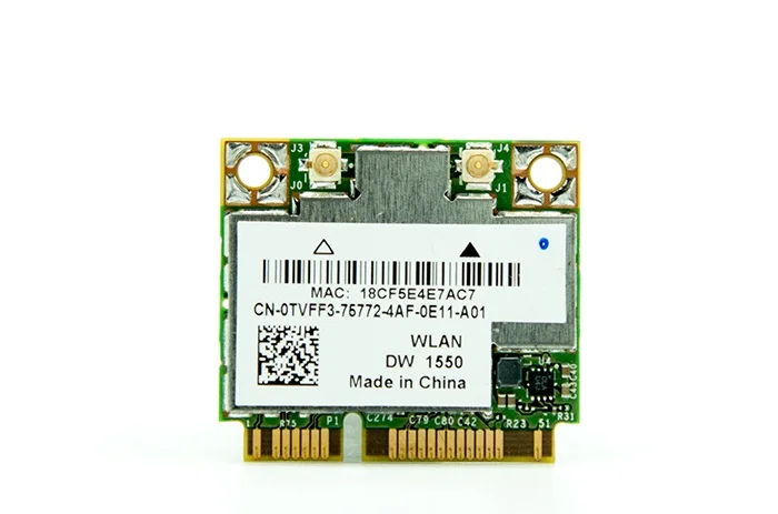 SSEA оптовая продажа для Broadcom BCM94352HMB BCM4352 Dell DW1550 802.11ac 2 4G/5 0 GHz 867Mbps WIFI Bluetooth 4