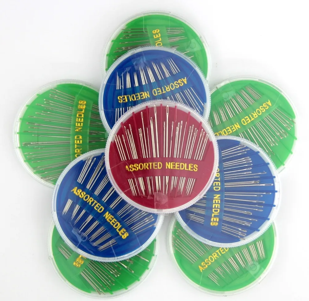 New hot sale 30pcs random color Needles Sewing Household Assorted hook