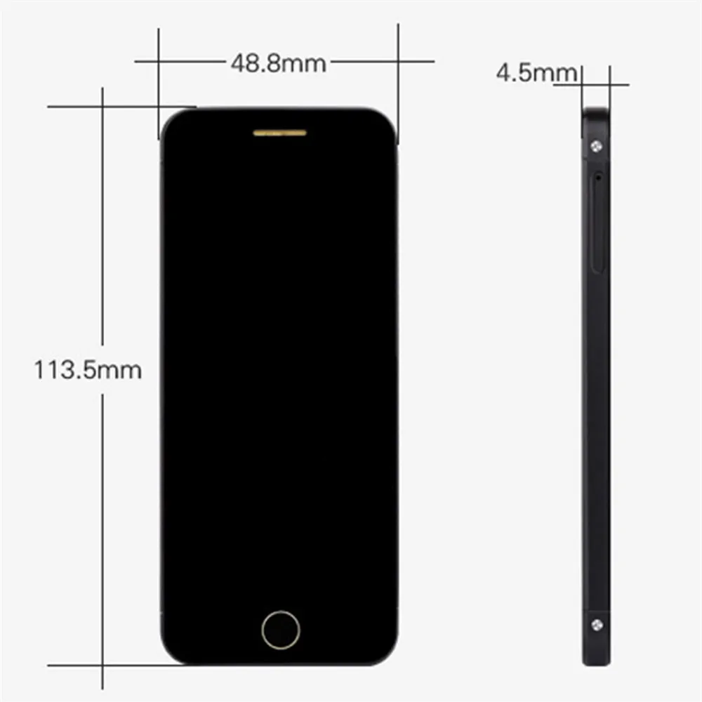Anica A9 мобильный телефон разблокированый 1 54 &quotquad Core quad полосы ободок уменьшенного
