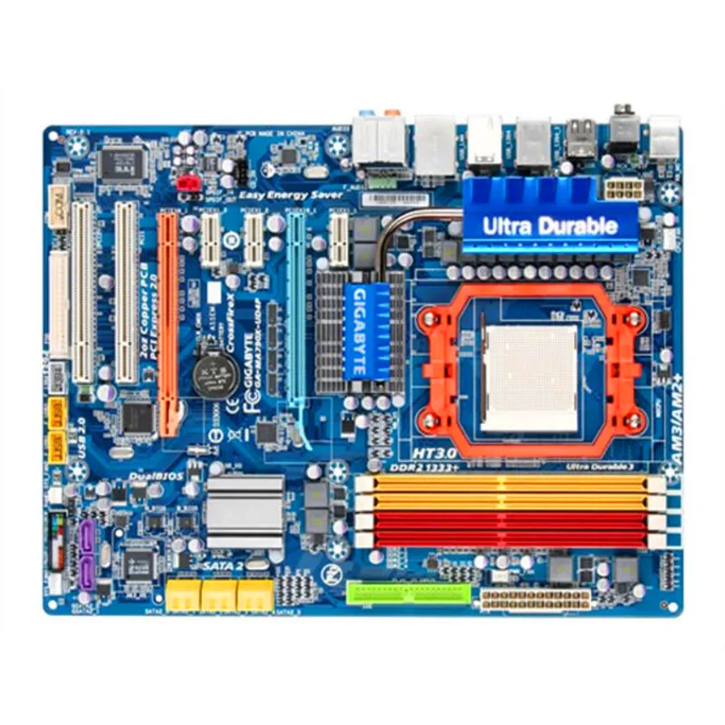 

For Gigabyte GA-MA790X-UD4P Original Used Desktop Motherboard MA790X-UD4P 790X Socket AM2 DDR2 SATA2 USB2.0