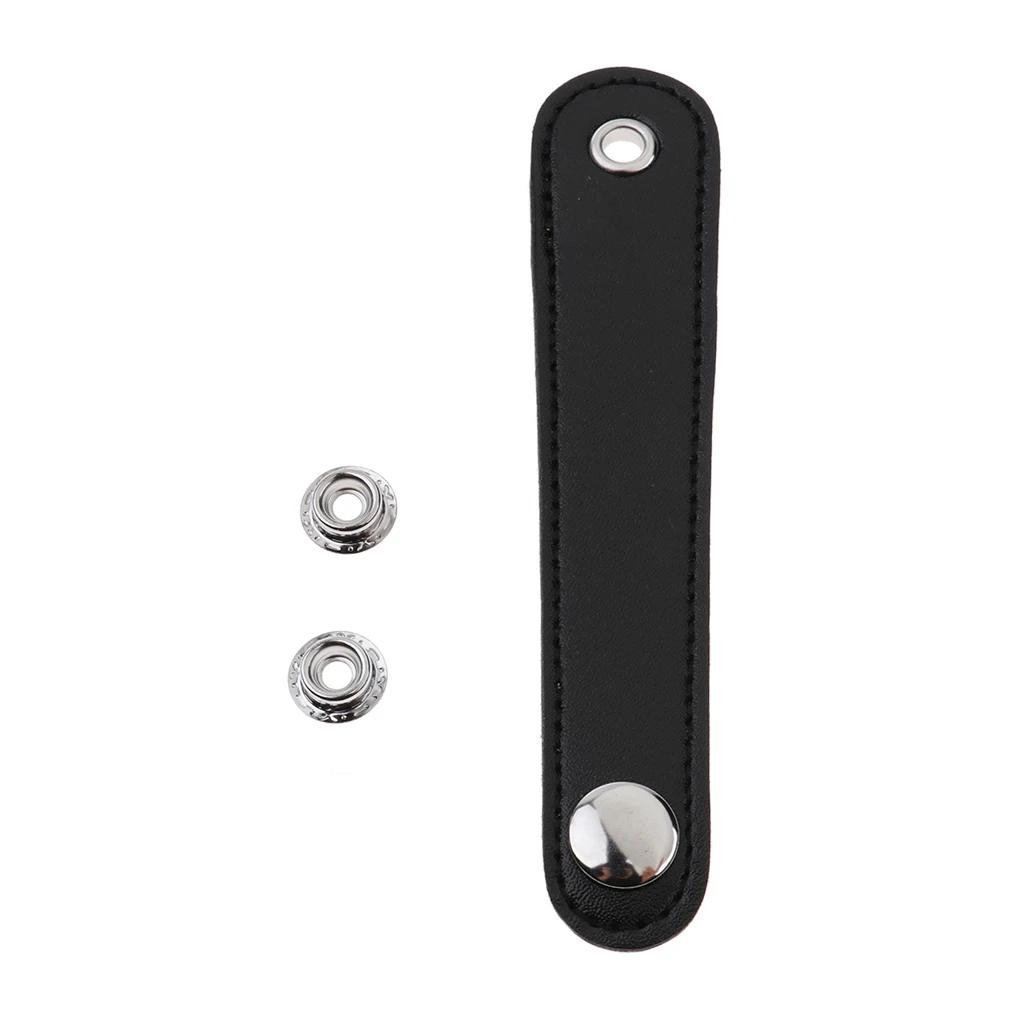 2 Pcs Accordion Leather Strap Buckle Musical Instrument Parts Accessories Replacement for Old or Broken Strap  Buckle