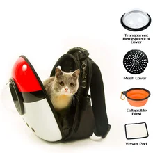 Hot Space Capsule Pet Carrier Backpack Waterproof for Cat Small Dog Fashion pet backpack FQ-ing Hot Space Capsule Pet Carrier Backpack Waterproof for Cat Small Dog Fashion pet backpack FQ-ing