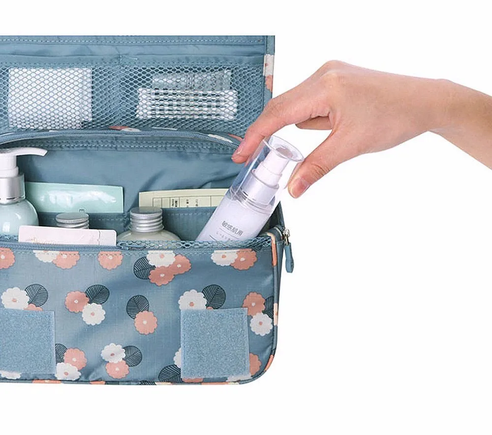 Pockettrip висячий комплект туалетных принадлежностей прозрачная дорожная сумка, косметичка чехол для переноски туалетных принадлежностей Лидер продаж сортировочный Органайзер Sac De Range#20