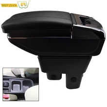 Organizer Auto Armsteun Middenconsole Storage Box Voor Honda Fit Jazz 2009 2010 2011 2012 2013 Ge Ash Tray Cup houder Accessoires
