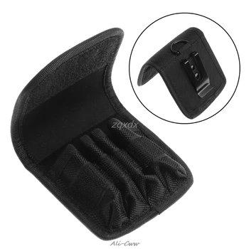 

2/4 Grid 18650 Battery Storage Pouch Rechargeable Battery Bag Portable Batteries Box Small Carrying Case Nylon cloth Cover