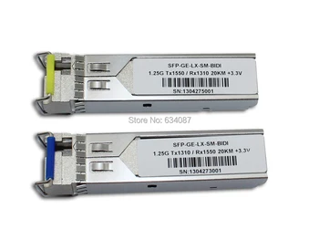 

For Brocade / Foundry, E1MG-BXU /E1MG-BXD Pair Price 20KM 1310/1550nm, LC