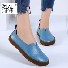 Новое поступление, лоферы размера плюс, женская обувь, повседневная удобная женская обувь на плоской подошве, обувь из натуральной кожи, женская обувь, tenis feminino