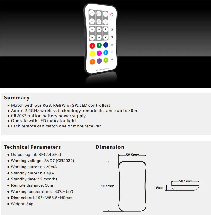 Высокое напряжение Led DMX512 декодер AC110-240V RGB DMX 512 декодер 3CH* 2A led контроллер и R9 27 ключ SPI пульт дистанционного управления