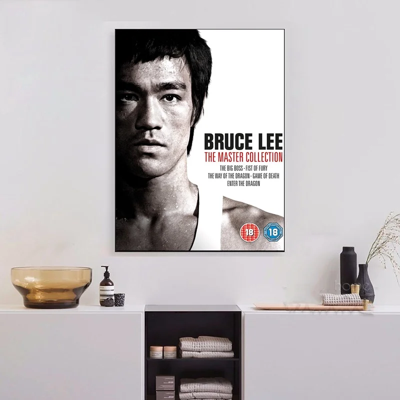 

Bruce Jun Fan Lee Art Silk Poster Home Decor 24x32inch