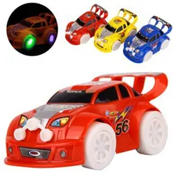 2018 популярный автоматический руля светодиодное колесо музыка гоночный электромобиль детский любимый день рождения игрушки с мигающими