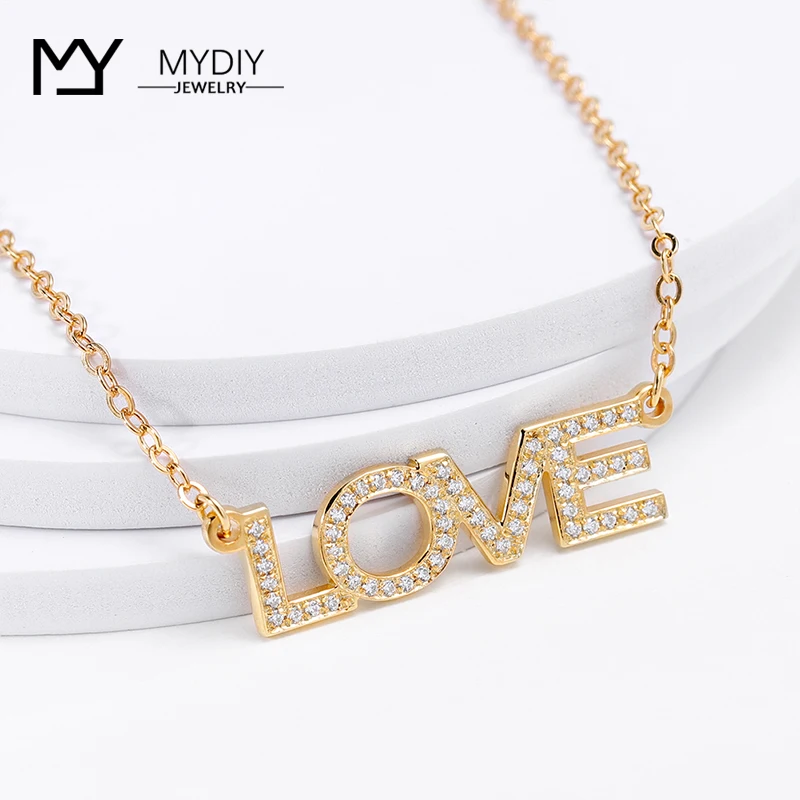 

925 Sterling Silver Custom Name Pendant With daimond Necklaces For Women Statement Choker Necklace Special Love Gift
