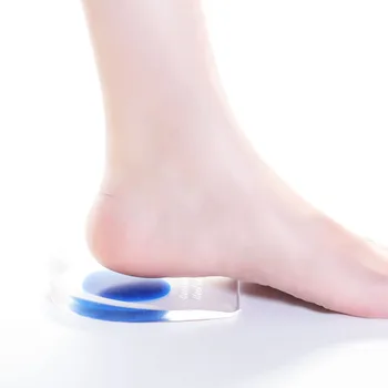 

1 Pair Heel Pain Spur Silicone Gel Shoes Pads Cushion Increase Heel Support Pad Cup Gel Shock Cushion Orthotic Insole Plantar