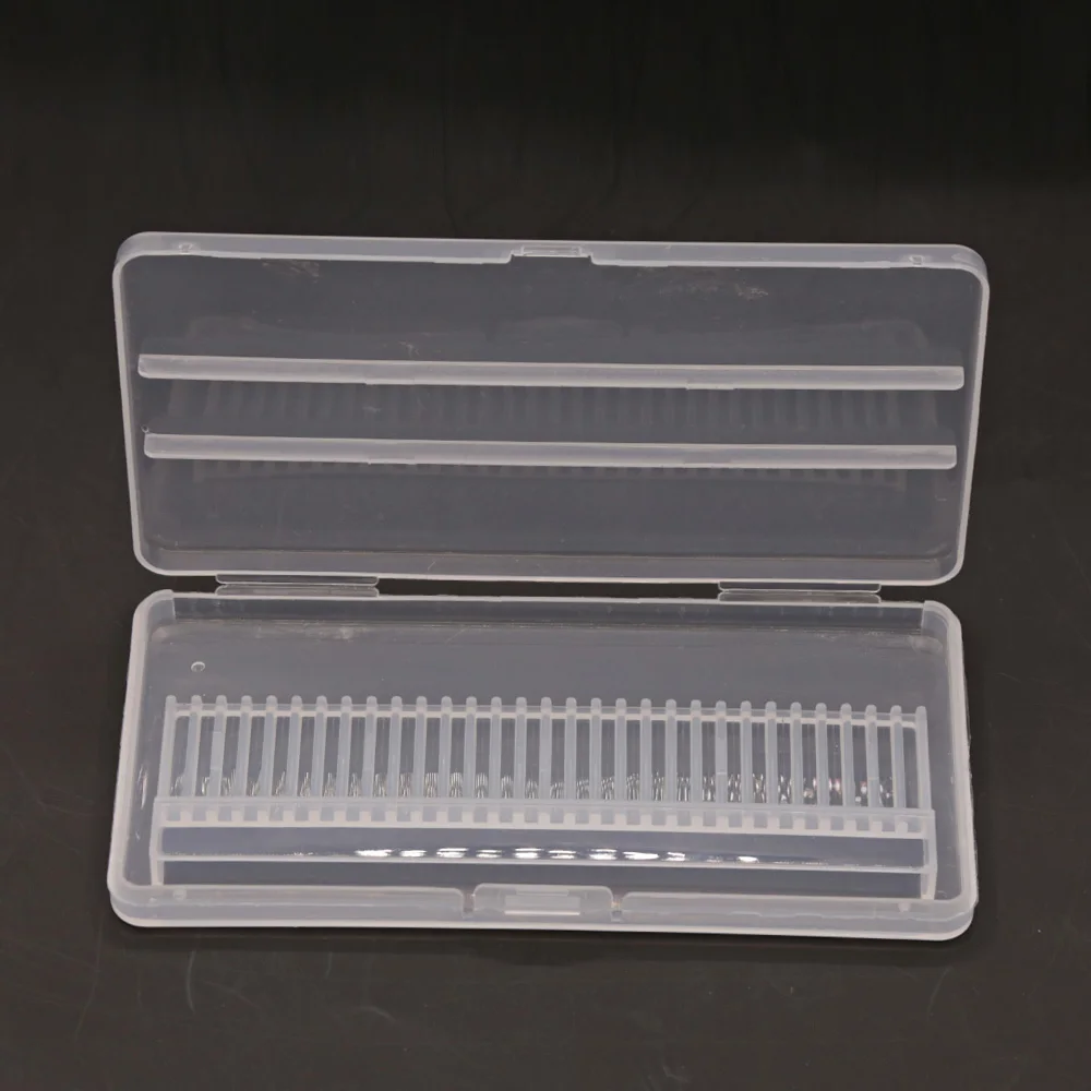 Stand Display Container Holder Nail Drill Bit Storage Box For Nail Drill Bit Holder Milling Cutter For Manicure Tool Accessories