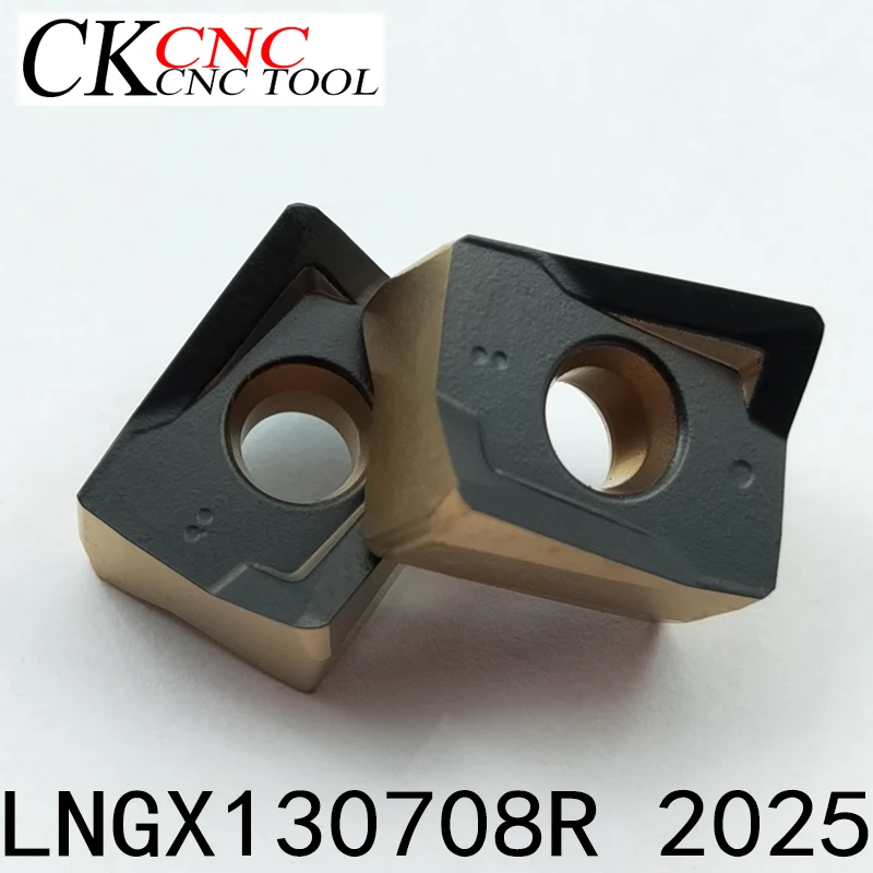 2pcs LNGX130708R 2025 высокое качество ЧПУ Инструмент Жесткий сплав карбидная вставка режущий инструмент