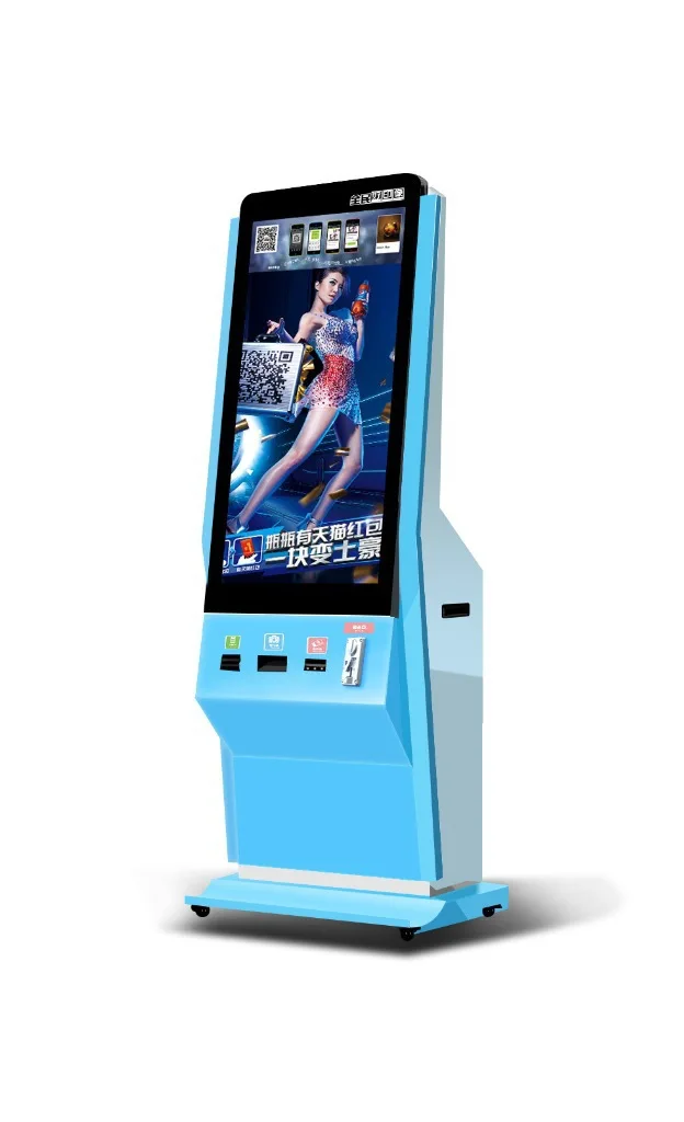 

Factory price android Network wifi 3g 42 Inch/47 inch LCD Wechat Photo Printing Vending Machine/public photo booth/printer kiosk