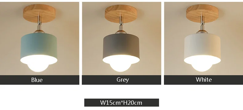 Современный потолочный светильник скандинавский плафон светодиодный потолочный светильник цветной плафон квадратный светильник для