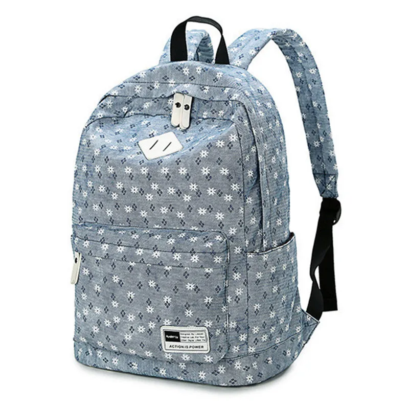 Najtaniej Torby szkolne w stylu vintage dla nastolatków dziewczęta tornister o dużej pojemności Lady druk na płótnie plecak plecak Bagpack BookBag