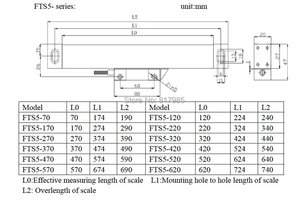 FTS scale