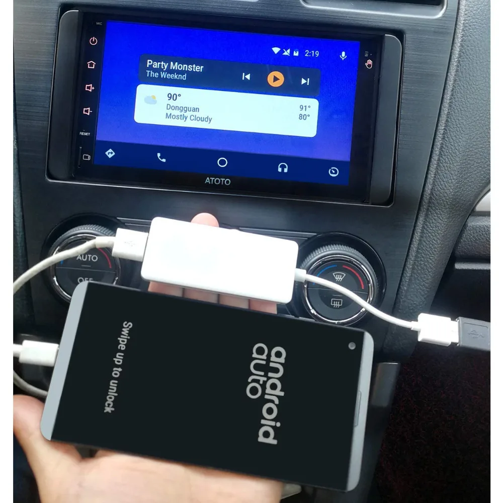 ATOTO AC-CPAA48 USB адаптер для смартфона-поместите Apple CarPlay/Android Auto в USB адаптер! Для ATOTO A6 и других Android радио