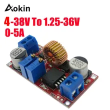 5A Dc-Dc XL4015 DC a DC CC CV Batteria Al Litio Step Imbottiture Scheda di Ricarica Led di Alimentazione del Convertitore del Caricatore passo Imbottiture Modulo(China)