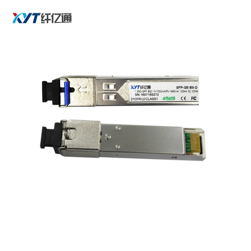 1 Par De M dulo Transceptor De Fibra ptica WDM BIDI SFP 1000M 120km 
