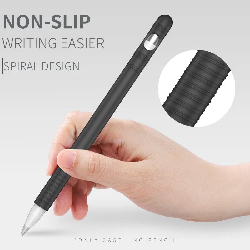 PZOZ чехол для apple pencil силиконовый ipad pen полное защитное покрытие Противоскользящий