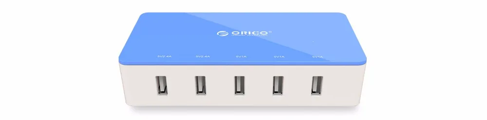 ORICO USB зарядное устройство универсальное дорожное зарядное устройство настольное 5 портов зарядное устройство для Xiaomi huawei samsung Tablet