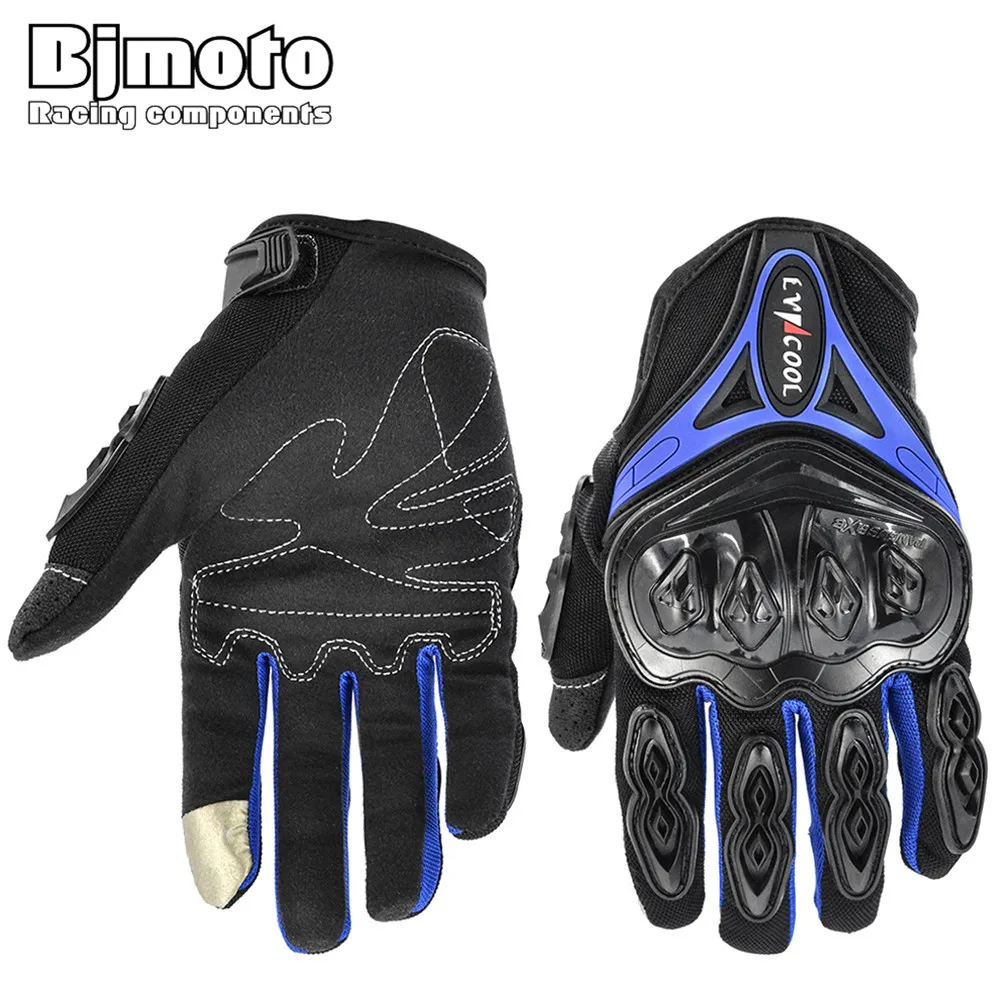 

BJMOTO Motorcycle Gloves Touch Screen Breathable Wearable Knight Protective Gloves Guantes Moto Luvas Motocross Stars Gants Moto