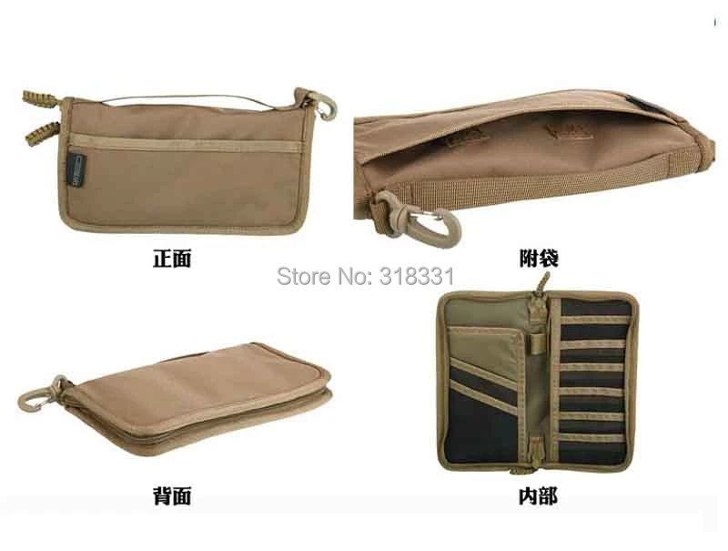 Genuine Combat2000 Otc547 Cordura Waterproof Nylon Edc Travel Wallet