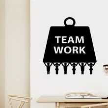 Creative team work Waterproof Wall Stickers Wall Art Decor vinyl Stickers Room Decoration Creative team work Waterproof Wall Stickers Wall Art Decor vinyl Stickers Room Decoration