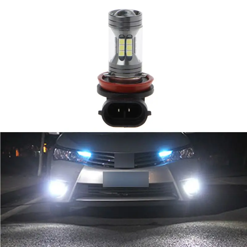 H11/H8 Car Fog Light 22 Beads LED Headlight 6000K White Auto Driving
