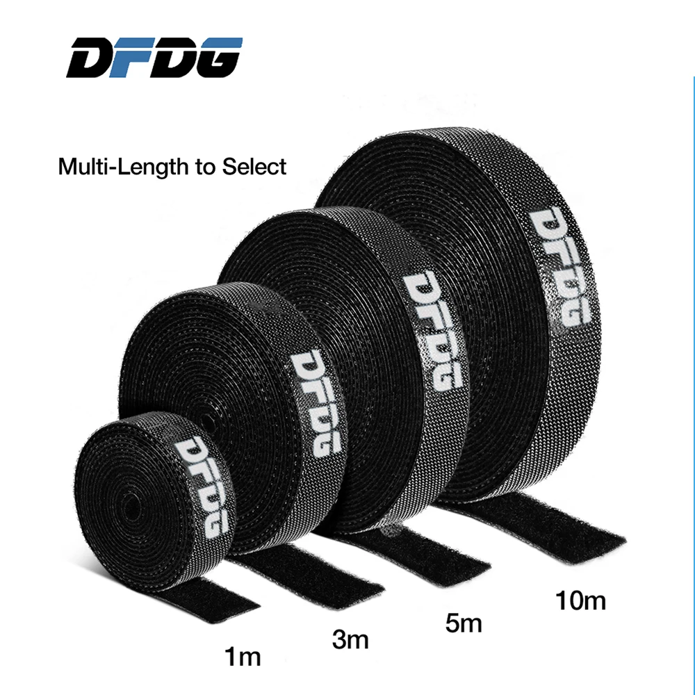

DFDG Cable Organizer Wire Winder for Lighting Micro USB Type C Free Length Cable Clip Earphone Holder HDMI Management chompers