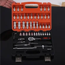 53pcs socket wrench sets sleeve font b screwdriver b font head combination font b screwdriver b